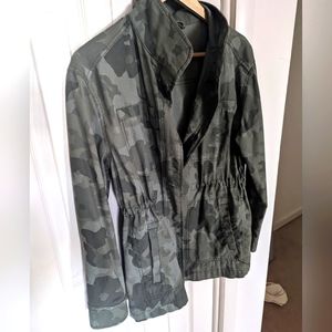 Camo utility jacket